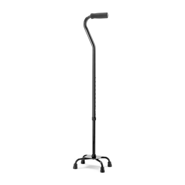 ProBasics Bariatric Quad Cane, Large Base (Black)