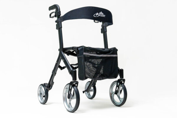 ASCENT ROLLATOR NITRO HEAVY FOLDABLE WALKER WITH SeAT